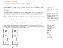Tablet Screenshot of laurentluce.com